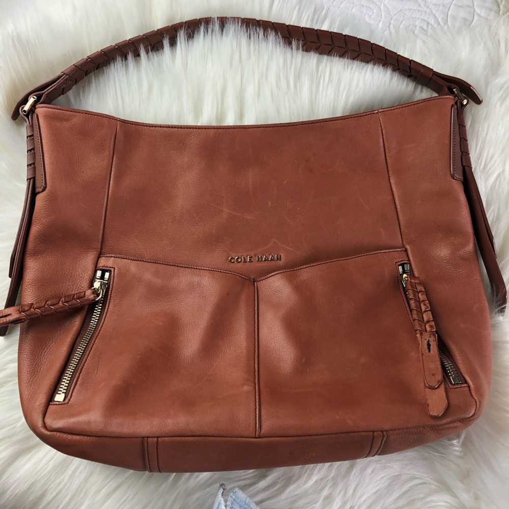 Cole Haan Cognac Purse